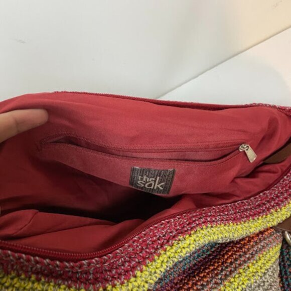 The Sak Women's Multi-colored Dune Stripes Shoulder Tote Bag - Picture 10 of 10